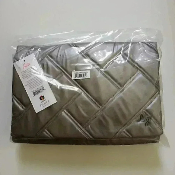 LUG Huddle Shoulder Bag / Purse/ Handbag - Metallic Pearl - Picture 6 of 15